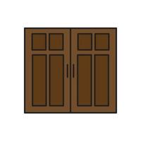 door vector for website symbol icon presentation