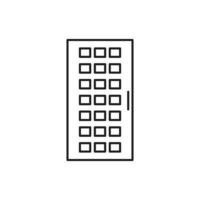 door vector for website symbol icon presentation