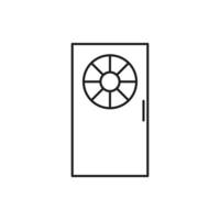 door vector for website symbol icon presentation