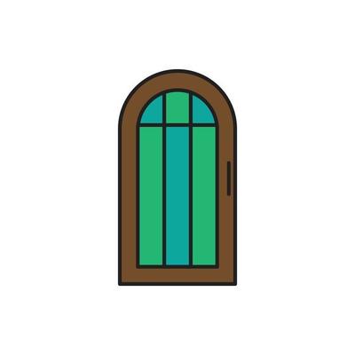 door vector for website symbol icon presentation