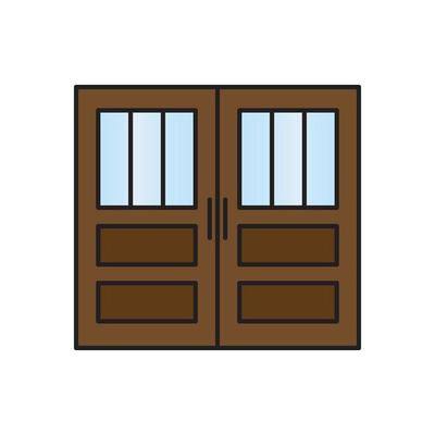 door vector for website symbol icon presentation