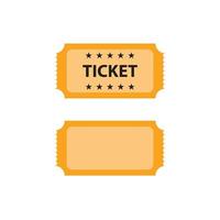 ticket vector for website symbol icon