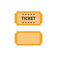 ticket vector for website symbol icon