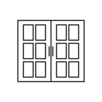 door vector for website symbol icon presentation