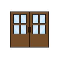 door vector for website symbol icon presentation