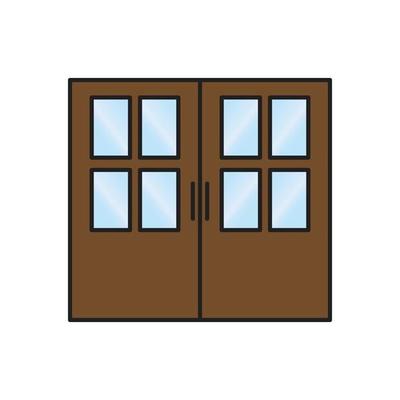 door vector for website symbol icon presentation