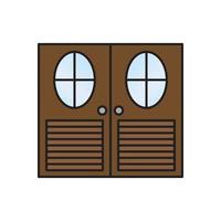door vector for website symbol icon presentation