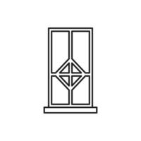 window vector for website symbol icon presentation