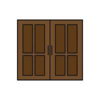 door vector for website symbol icon presentation