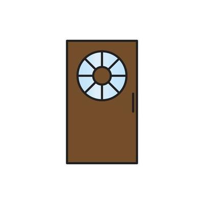 door vector for website symbol icon presentation