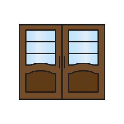 door vector for website symbol icon presentation