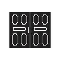door vector for website symbol icon presentation
