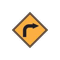 road sign vector for website symbol icon presentation