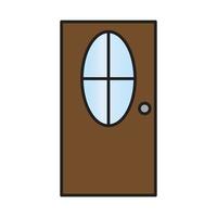 door vector for website symbol icon presentation