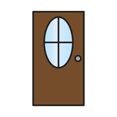 door vector for website symbol icon presentation