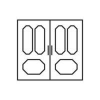 door vector for website symbol icon presentation