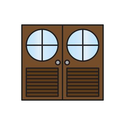 door vector for website symbol icon presentation