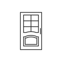 door vector for website symbol icon presentation