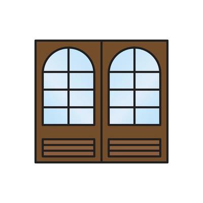 door vector for website symbol icon presentation