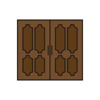 door vector for website symbol icon presentation