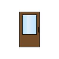 door vector for website symbol icon presentation