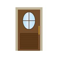 vector de puerta para presentación de icono de símbolo de sitio web