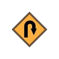 road sign vector for website symbol icon presentation