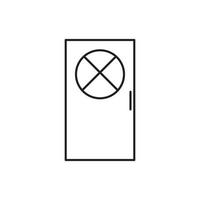 door vector for website symbol icon presentation