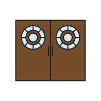 door vector for website symbol icon presentation