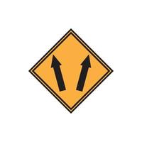 road sign vector for website symbol icon presentation