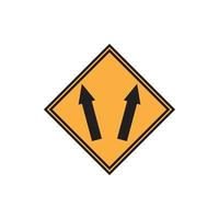 road sign vector for website symbol icon presentation