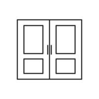 door vector for website symbol icon presentation