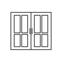 door vector for website symbol icon presentation