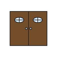 door vector for website symbol icon presentation