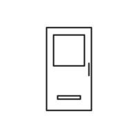 door vector for website symbol icon presentation