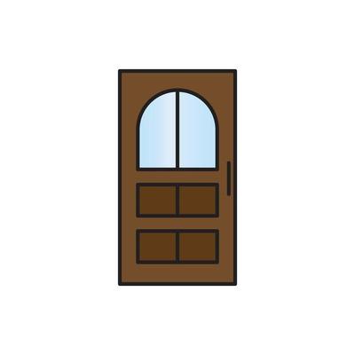 door vector for website symbol icon presentation