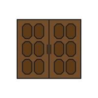 door vector for website symbol icon presentation