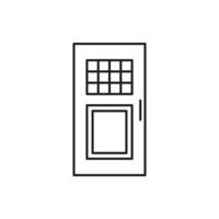 door vector for website symbol icon presentation