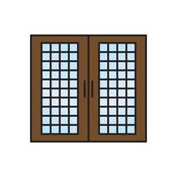 door vector for website symbol icon presentation