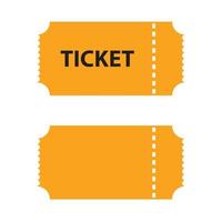 ticket vector for website symbol icon