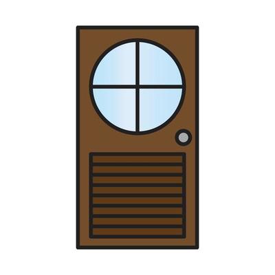 door vector for website symbol icon presentation