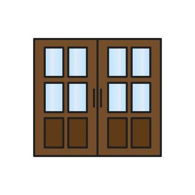 door vector for website symbol icon presentation