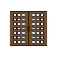 door vector for website symbol icon presentation