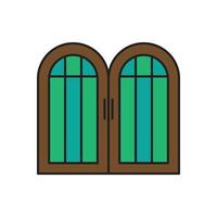 door vector for website symbol icon presentation
