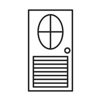 door vector for website symbol icon presentation