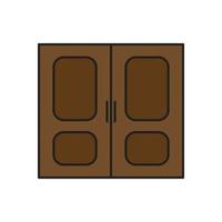 door vector for website symbol icon presentation
