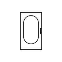 door vector for website symbol icon presentation