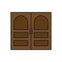door vector for website symbol icon presentation