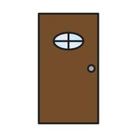 door vector for website symbol icon presentation