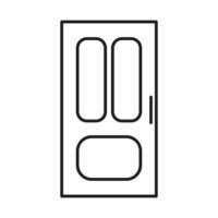 door vector for website symbol icon presentation